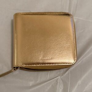 Tanner Gold Leather Wallet